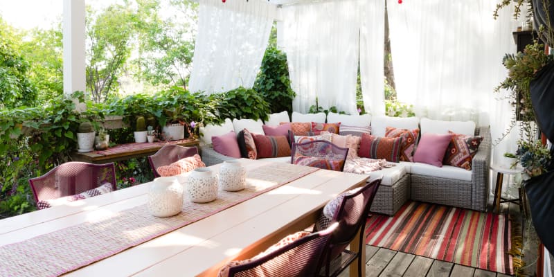 Walmart teak top patio furniture